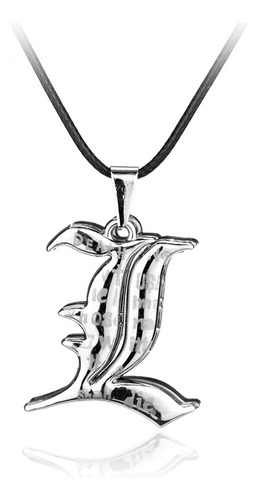 Collar Colgante Con Logotipo L, Regalo Precioso
