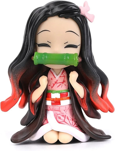 6 Mini Piñatas Kimetsu No Yaiba Nezuko Kamado Centro D/mesa