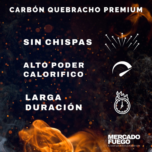 2 Sacos De Carbón Quebracho Blanco (30 Kg Aprox.)