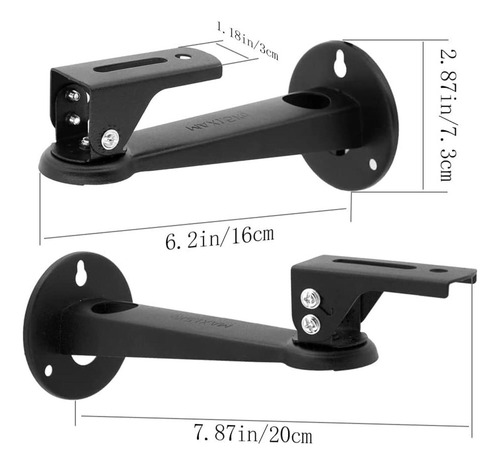 Soporte Para Proyector De Montaje En Pared, Soporte De Negro