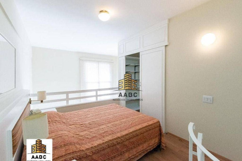 Imagem 14 de 27 de Flat Com 1 Dormitório À Venda, 51 M² Por R$ 597.000,00 - Moema - São Paulo/sp - Fl0048