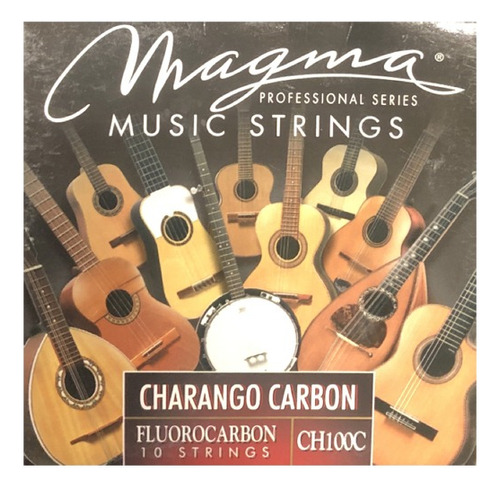 Cuerdas De Charango Carbon Magma Ch100c