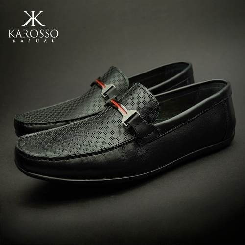 Zapato Karosso Kasual 10101 Azul Atanado