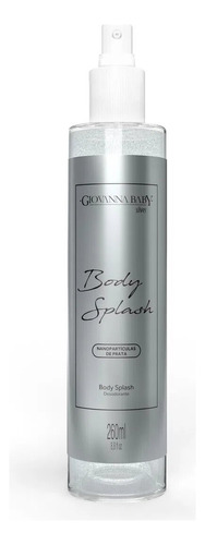 Body Splash Silver Giovanna Baby Desodorante Corporal 260ml