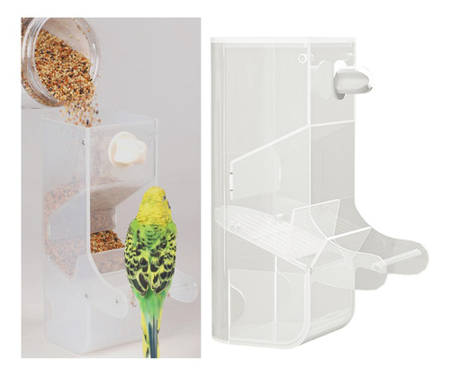 Comedero Automático Para Pájaros Para Loros, Comedero,
