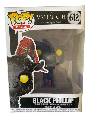 Funko Pop Black Phillip #612 - The Witch (caja 8/10)