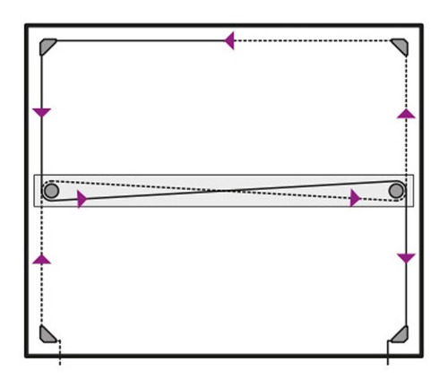 Tablero Dibujo 60x50 Tecnico Paralela + Maletín + Accesorios
