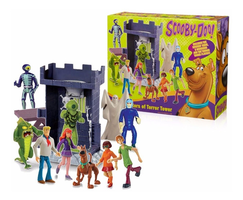 Scooby Doo Torre Del Terror Con 10 Muñecos Intek Mundomanias