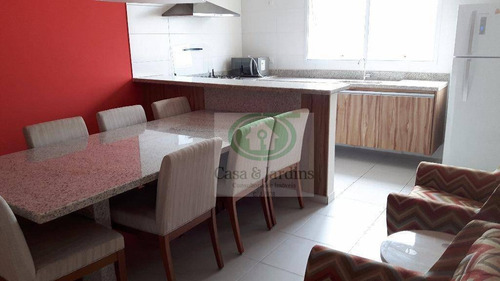 Imagem 20 de 26 de Apartamento Para Alugar, 50 M² Por R$ 2.300,00/mês - Campo Grande - Santos/sp - Ap5038
