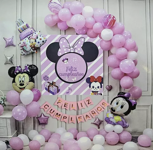 Decoración cumpleaños Minnie en Santiago