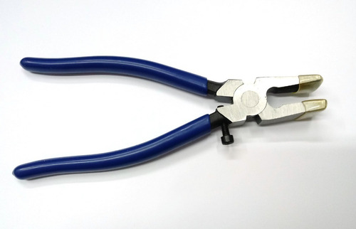 Imagen 2 de 2 de Pinza Plana Para Sostener Vidrio Vitrofusion - Vitraux