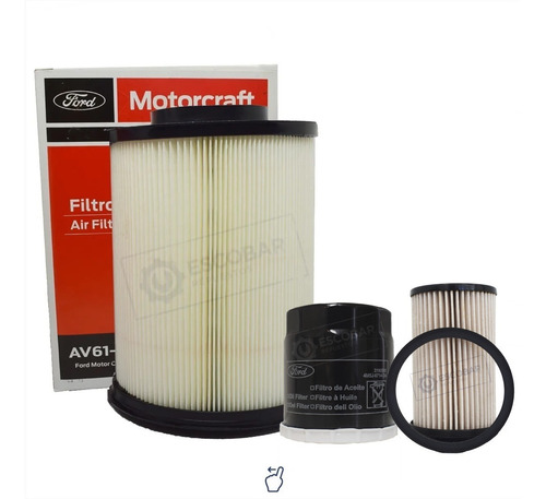 Imagen 1 de 9 de Kit Filtros Aceite + Aire + Combust Ford Focus Diesel 1.8