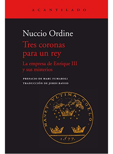 Tres Coronas Para Un Rey - Ordine Nuccio