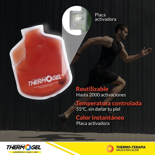 Imagen 4 de 8 de Compresa De Gel Térmica Chica Thermo Gel