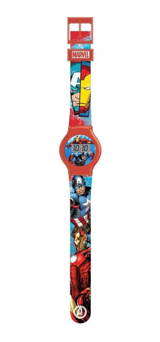 Avengers - Reloj Digital Iron Man Capitan America- Avrj6