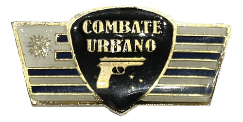 Pin Metalico Combate Urbano Jefatura De Maldonado