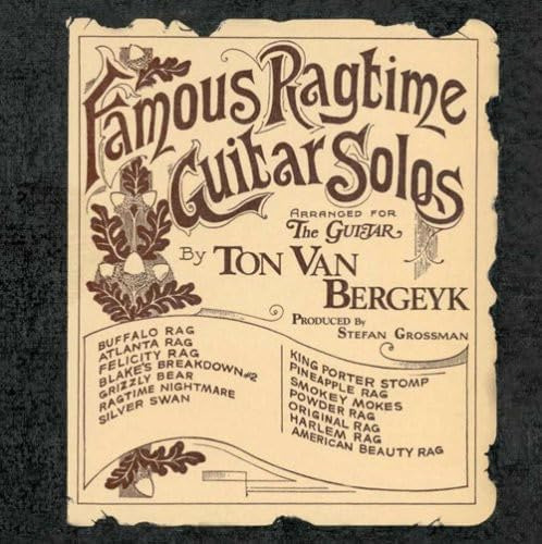 Cd:famous Ragtime Guitar Solos