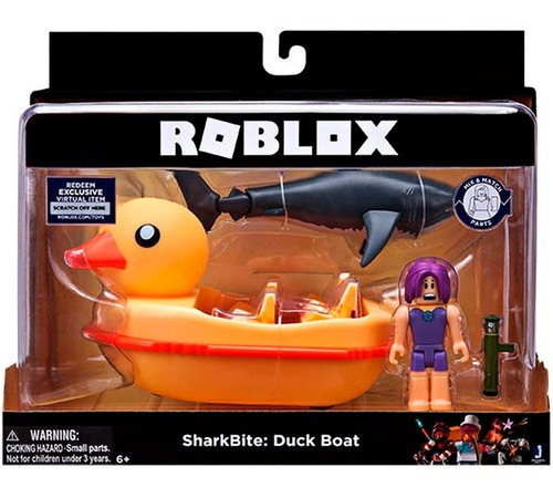 Roblox Celebrity Sharkbite: Barco De Pato Ataque De Tiburón