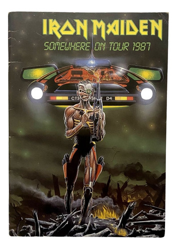 Iron Maiden -tourbook-  Somewhere On Tour 86/87 , Japan.