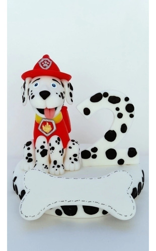Adorno De Torta Patrulla Canina