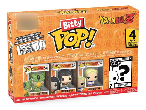 Funko Bitty Pop! Dragon Ball Z - Cell First Form 4 Pack