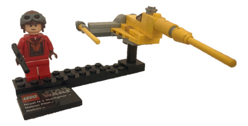 Lego Star Wars Naboo Starfighter De Set 9674 Original 1 Star Wars Naboo Starfighter (Usado)