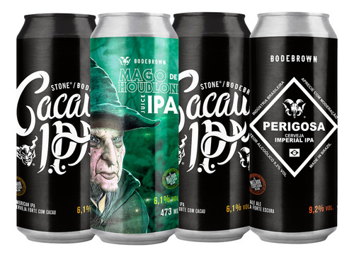 Kit Cervejas Artesanais Bodebrown - Premiadas Ipa