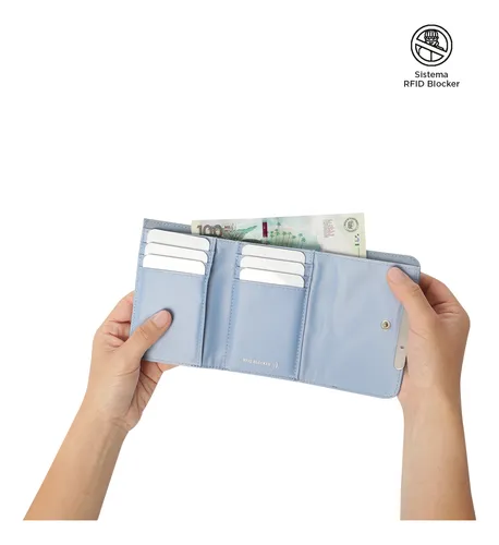 Billetera Y Tarjetero Mujer Bel Con Rfid Blocker Totto
