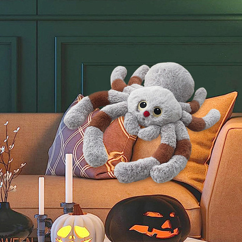 Juguete De Peluche De Araña De Simulación Almohada De Animal