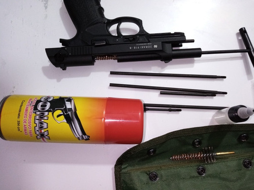 Kit De Aseo Para Pistolas Revólver Traumático O Fuego