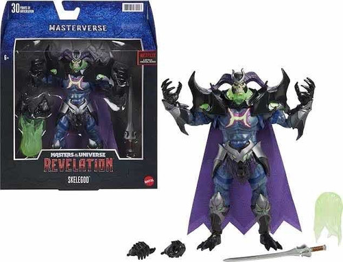 Netflix Masters Of The Universe Revelations He-man Skelegod (Usado)