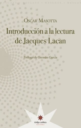 Libro Introduccion A La Lectura De Jacques Lacan De Oscar Ma