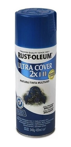 Pintura Spray Aerosol Rust Oleum Azul Profundo Brill. Nalon