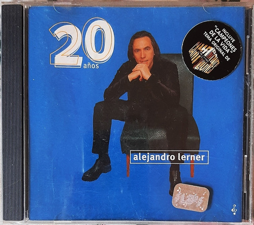 Alejandro Lerner - 20 Años Cd  Interdisc 1999 Excelente 