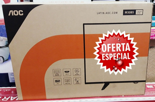 Tv Monitor Aoc 22 Fullhd Tv Digital Nuevos Sellados
