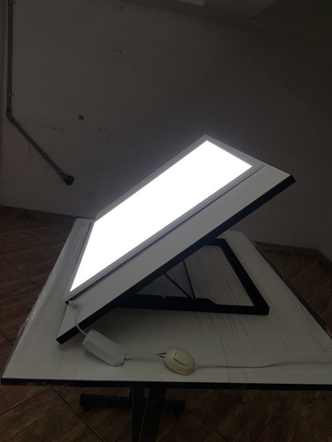 Mesa De Dibujo Portátil A2 Y A1 Con Panel Led (luz)