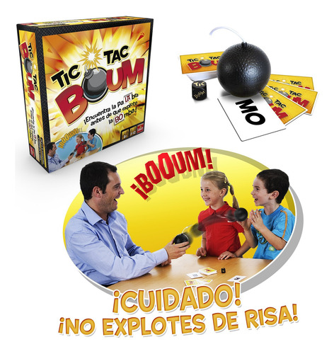 Juego De Mesa Tic Tac Boum Goliath Games
