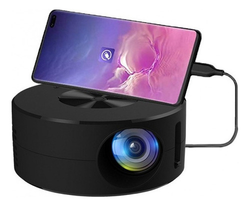 Lazhu Projector With Wifi Yt200 Smartphone Compatible