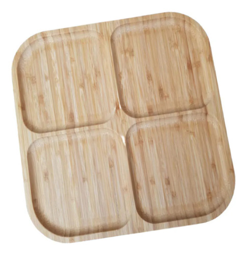 X3 Tabla Para Servir Aperitivos Y Picoteo Bambú Picnic