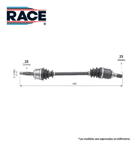 Flecha Izquierda Para Hyundai Grand I10 2015-2019 Man Race