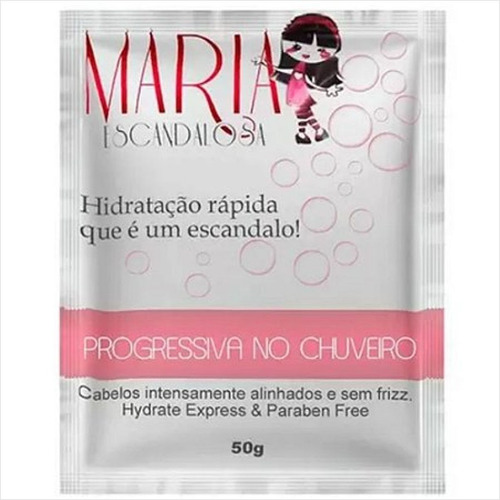 Maria Escandalosa Progressiva No Chuveiro SachĂȘ 50g