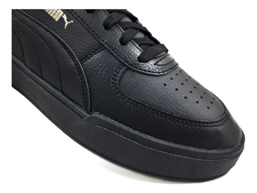 Imagen 4 de 4 de Tenis Puma Cavallero Caven Mid Negro Mod. 38584304 Original