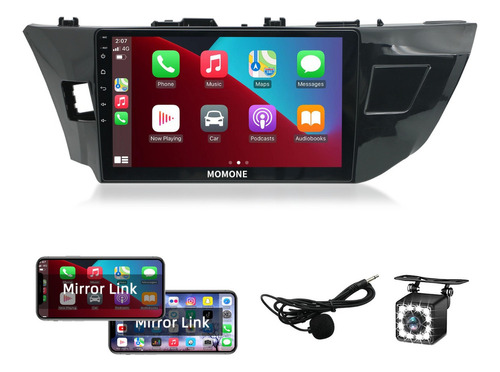 Estéreo 2+32gb For Toyota Corolla 2014-2016 Carplay Gps