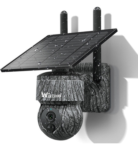 Cámara Solar Ubox, Visión Nocturna, Batería Wifi, Audio A Pr