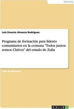 Libro Programa De Formacion Para Lideres Comunitarios En ...