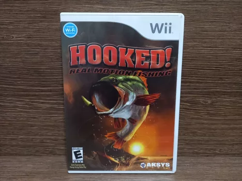 Hooked Real Motion Fishing Wii Original Completo