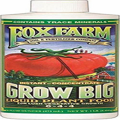 Fertilizante - Fox Farm 6-4-4, 1-pint Fx14092 Grow Big Ferti