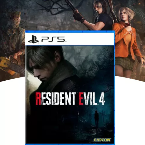 Resident Evil 4 Remake Mídia Física Ps5 PT BR - Capcom - Jogos de Terror -  Magazine Luiza
