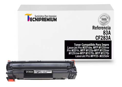 Toner Generico Nuevo 83a Cf283a Para  M125 M125a M125nw M201