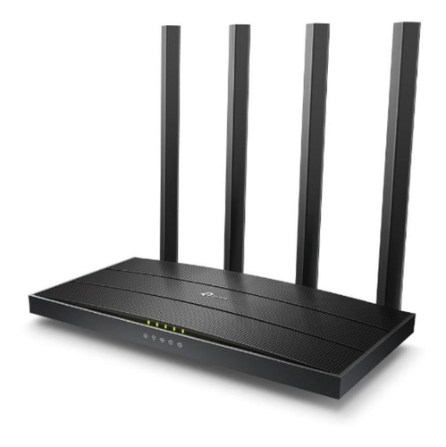 Imagen 2 de 3 de Router, Access point, Range extender, WMM TP-Link Archer A6 V3 negro 220V